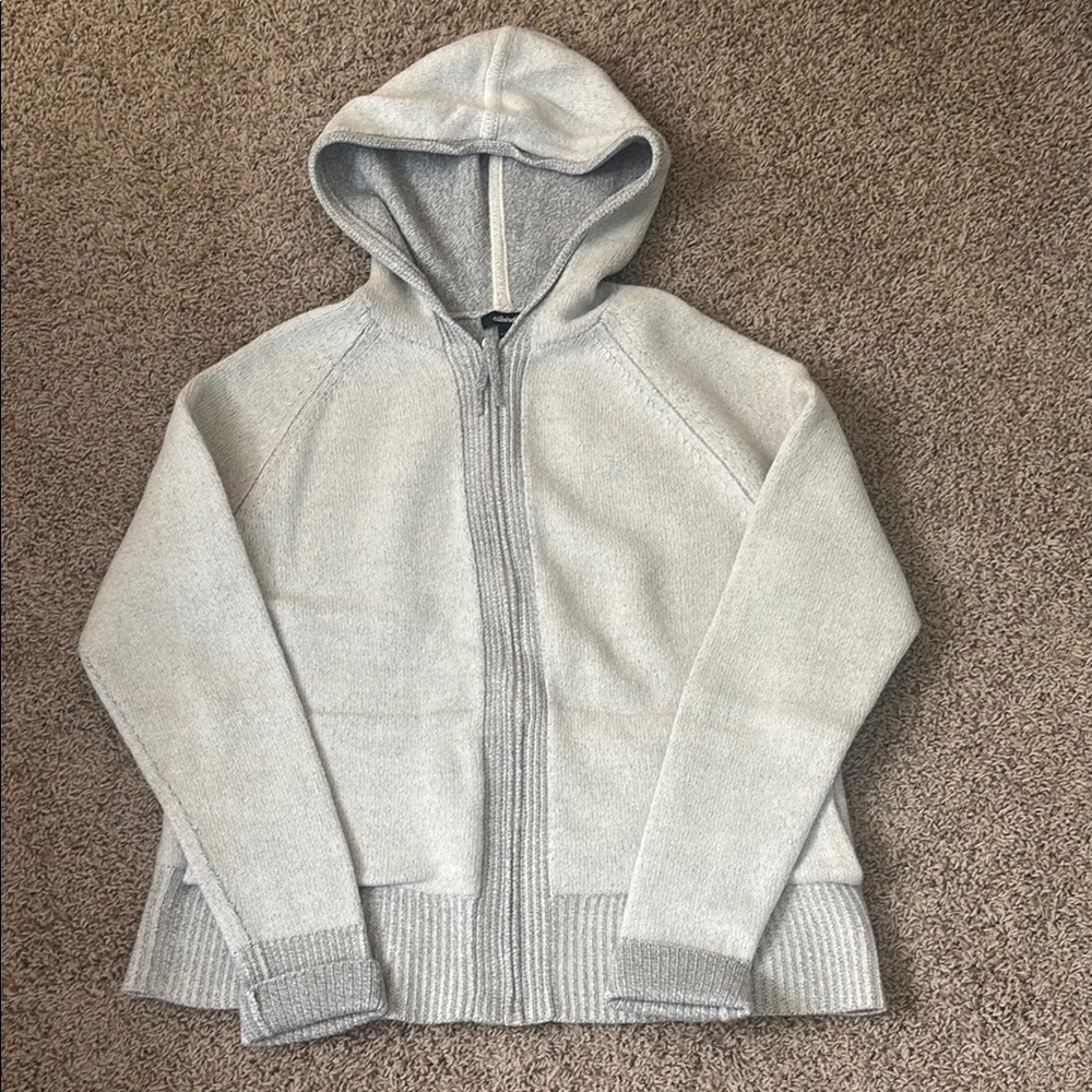 Allbirds Gray Zip Up Sweater